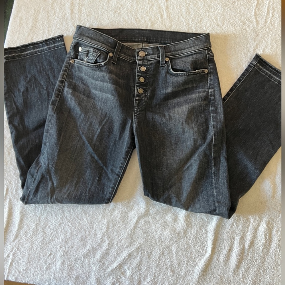 7 for all mankind jeans size 28!
